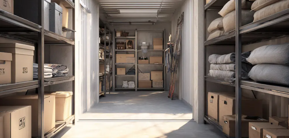 temporary storage during renovations